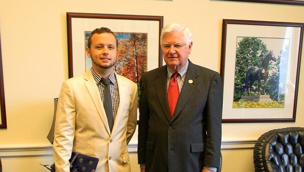 JCU Student Baylen Campbell Completes Internship for US Congressman