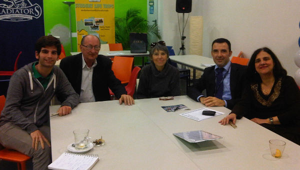 Edoardo Secchi, CEO of Italie France Group, Visits JCU