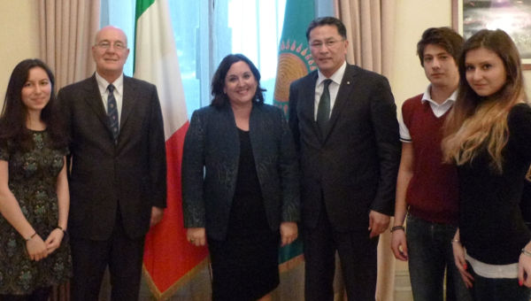 JCU Visits Kazakhstan’s Embassy in Rome