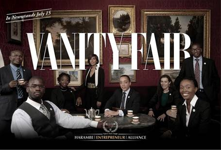 The Harambe Entrepeneur Alliance in Vanity Fair