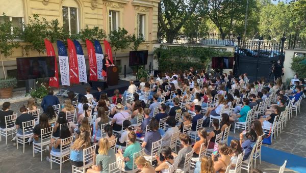 JCU Hosts Convocation Ceremony for Northeastern University First Semester in Rome Students
