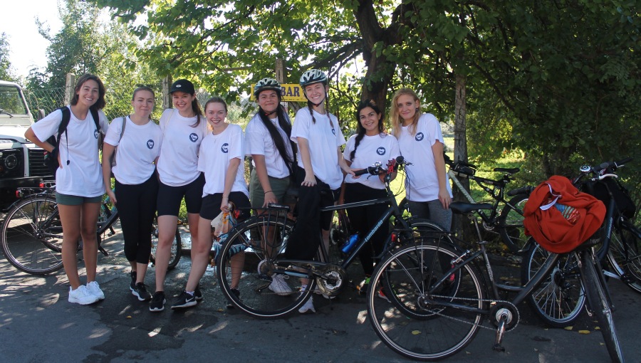 JCU Students Join L’Arche in Last Leg of Bicycle Pilgrimage