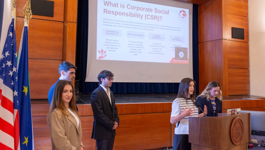 International Business Capstone Students Present Final Projects 